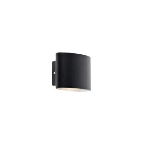 wandlampen buiten Moderne buitenwandlamp zwart incl. LED IP44 Ovum Roestvrij staal Zwart Deze is een tijdloze wandlamp voor jouw buitenmuren. Hij geeft prachtig