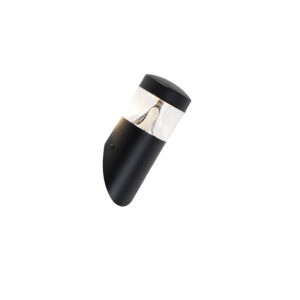 wandlampen buiten Moderne buitenwandlamp zwart IP44 incl. LED Roxy AluminiumKunststof Zwart Versier je buitenmuren met deze Roxy. Hij verzorgt prachtige