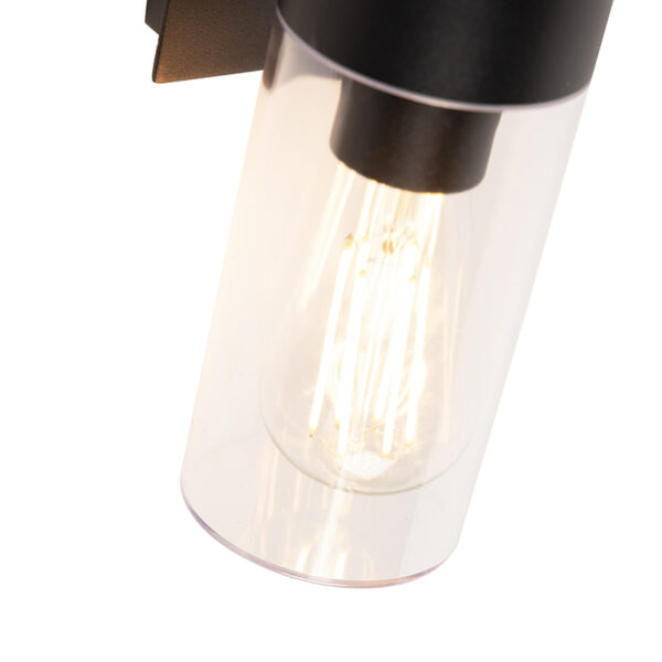 Moderne buitenwandlamp zwart - Rullo - Afbeelding 2