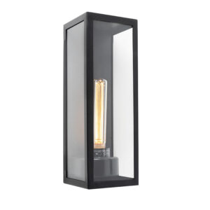 wandlampen buiten Moderne rechthoekige buitenwandlamp zwart met glas Rotterdam Long AluminiumGlas Zwart Wij zijn verliefd op deze Hij straalt luxe en elegantie