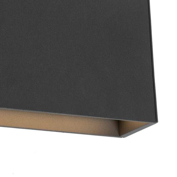 Moderne wandlamp antraciet incl. LED IP54 - Spector - Afbeelding 2