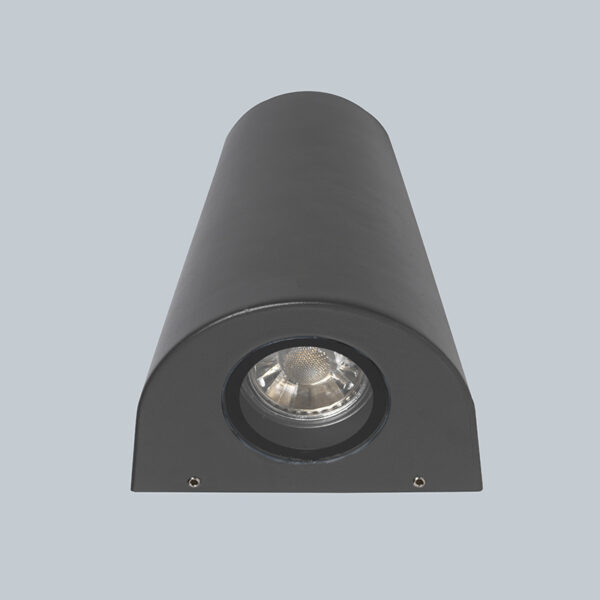 Moderne wandlamp donker grijs IP44 - Dreamy - Afbeelding 2