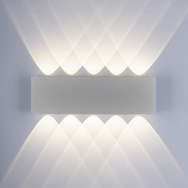 Moderne wandlamp grijs 27 cm incl. LED IP54 - Silly - Afbeelding 2