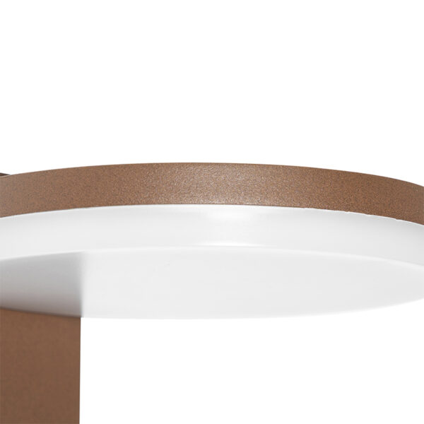 Moderne buiten wandlamp roestbruin incl. LED IP54 - Esmee - Afbeelding 2