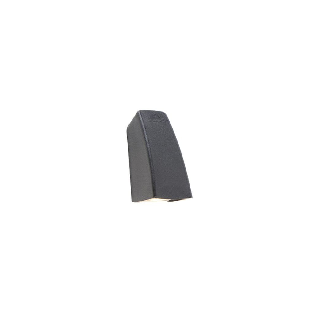 wandlampen buiten Moderne wandlamp zwart IP67 incl. LED Mamete Kunststof Zwart Goede verlichting in je tuin is erg belangrijk. Daar kan Mamente een handje bij