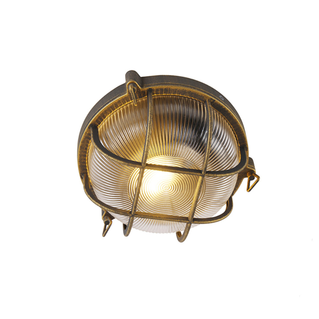 wandlampen buiten en plafondlamp rond IP44 Noutica AluminiumGlas Deze dimbare in de nautische stijl heeft een gelijknamige Noutica. Haal gezellige sfeer naar
