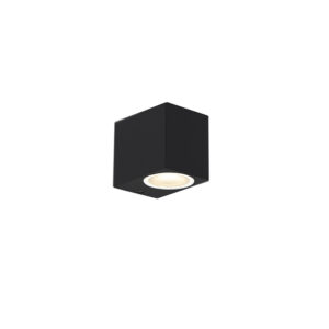 wandlampen buiten Set van 4 moderne zwart IP44 Baleno Aluminium Zwart Geef je interieur een twist met wandlamp II. Hij komt in set dus krijgt voldoende