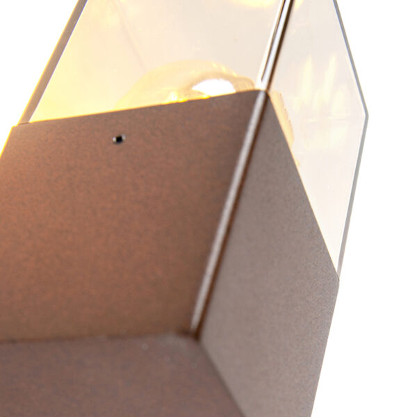 Smart buitenwandlamp roestbruin IP44 incl. Wifi A60 - Denmark - Afbeelding 2