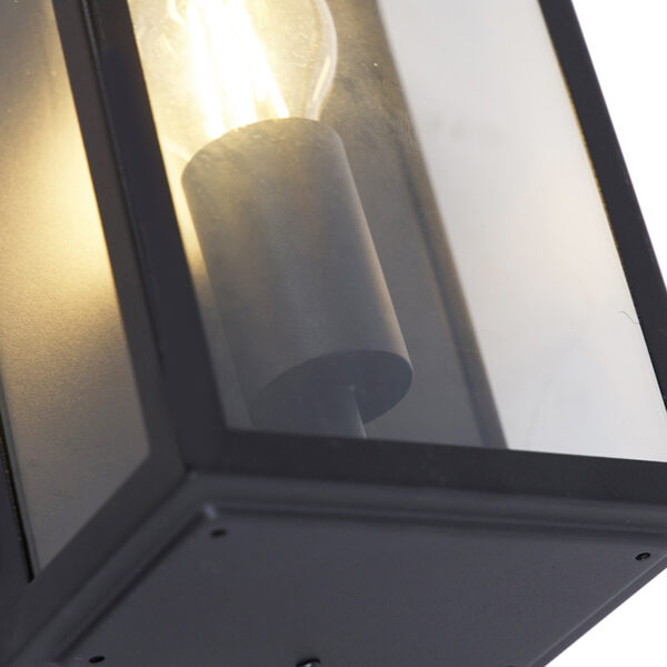 Smart buitenwandlamp zwart incl. WiFi A60 IP44- Rotterdam 2 - Afbeelding 2