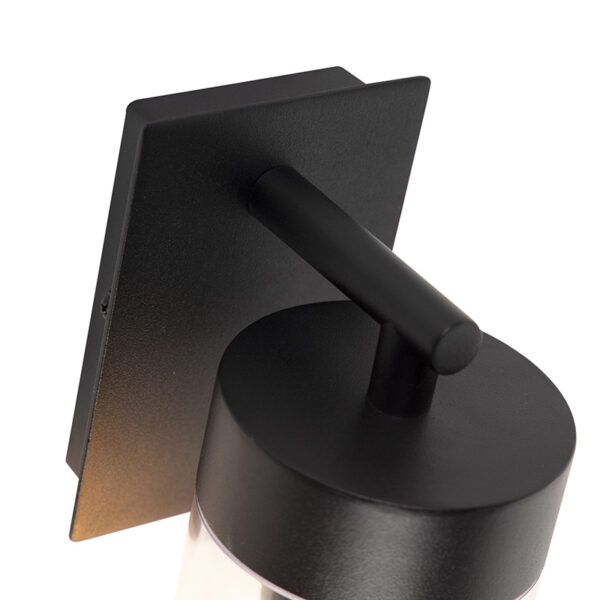 Smart moderne buitenwandlamp zwart incl. wifi ST64 - Rullo - Afbeelding 2