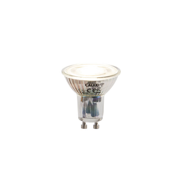 Smart wandlamp grijs van kunststof Incl. 2 Wifi GU10 - Baleno - Afbeelding 2