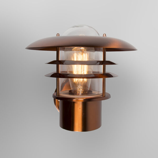 Vintage buitenwandlamp koper IP44 - Prato - Afbeelding 2