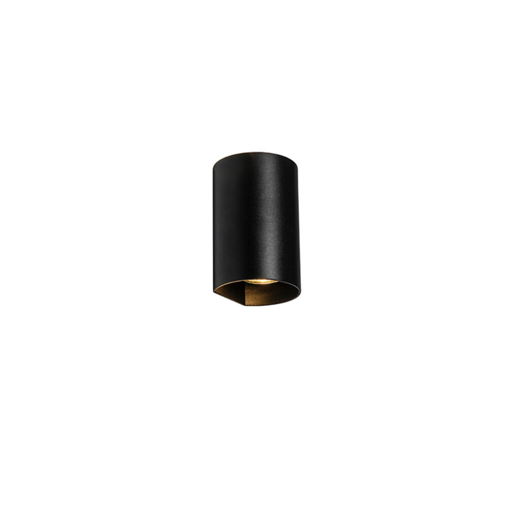 wandlampen Design ronde wandlamp zwart Sabbir Aluminium Zwart Een tijdloze zwarte in een minimalistisch design. Maar wel echte Wandlamp is toepasbaar heel veel