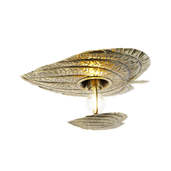 Design wandlamp antiek goud - Folla - Afbeelding 2