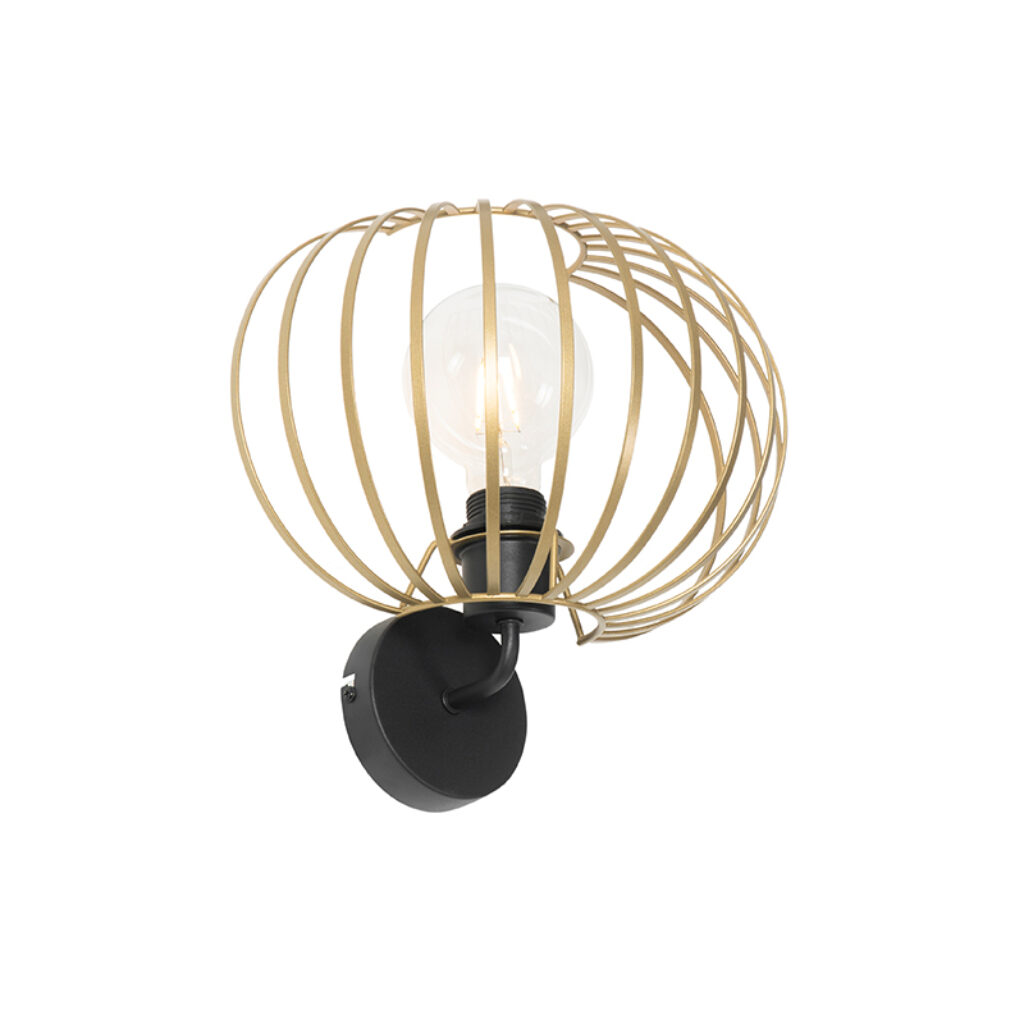 wandlampen Design wandlamp messing 30 cm Johanna Staal Ben je op zoek naar een vrolijke Dan is wat Deze zorgt met haar stalen spijlen voor prachtig lichteffect