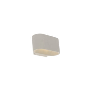 wandlampen Landelijke ovale wandlamp beton Arles Steen Beton Naturel Deze landelijke is gemaakt van beton. Door dit materiaalgebruik krijgt de een strak en