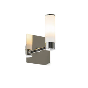 wandlampen Moderne badkamer wandlamp chroom IP44 Bath StaalGlas Chroom