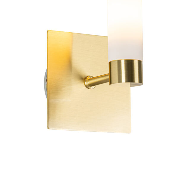 Moderne badkamer wandlamp messing IP44 - Bath - Afbeelding 2
