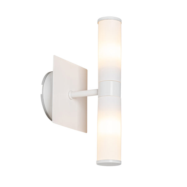 Moderne badkamer wandlamp wit IP44 2-lichts - Bath - Afbeelding 2