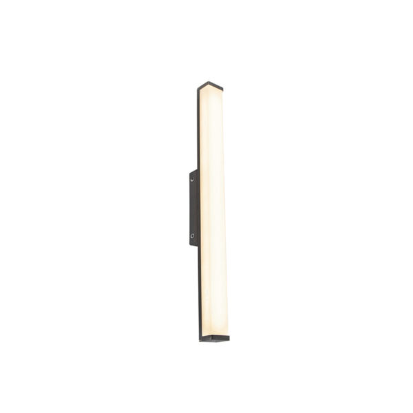 Moderne badkamer wandlamp zwart 62 cm IP44 - Cascada - Afbeelding 2