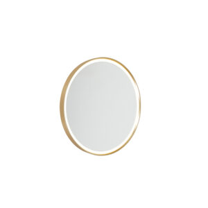 wandlampen Moderne badkamerspiegel goud incl. LED IP44 met spiegel Miral GlasAluminium Geef je badkamer een luxe uitstraling wandlamp Miral. Deze heeft