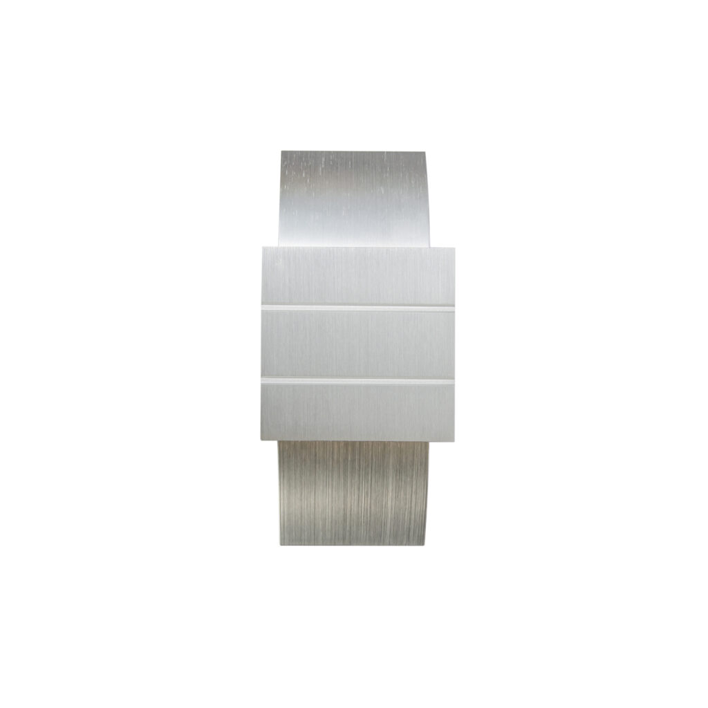 wandlampen Moderne wandlamp aluminium Amy Aluminium Deze moderne geeft een verrassend Staat mooi in de hal maar eigenlijk kan deze prima iedere ruimte jouw huis