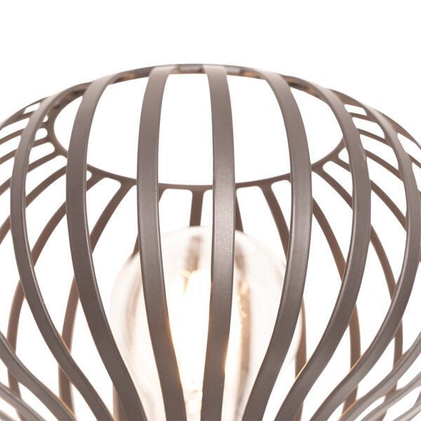 Moderne wandlamp bruin - Saffira - Afbeelding 2