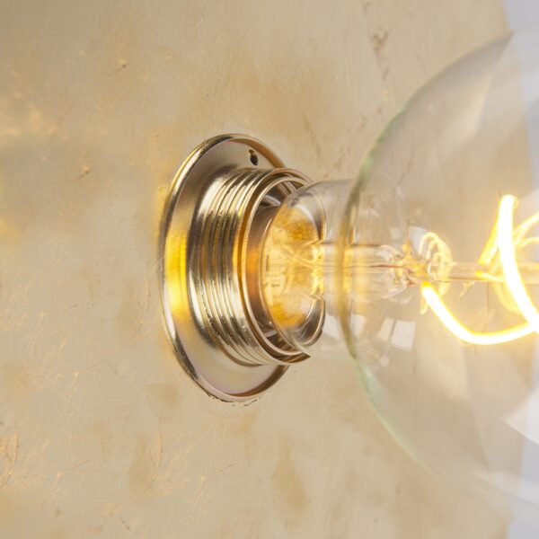 Moderne wandlamp goud 30cm - Disque - Afbeelding 2