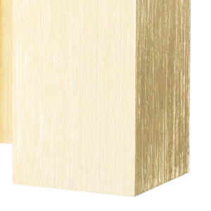 wandlampen Moderne wandlamp goud vierkant Sandy Aluminium Een stijlvolle in een tijdloos Wandlamp biedt mooie moderne verschijning om jarenlang van te genieten