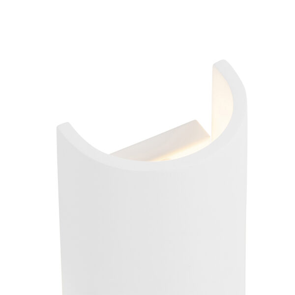 Moderne wandlamp wit - Colja Novo - Afbeelding 2