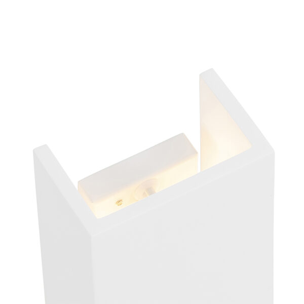 Moderne wandlamp wit - Colja Novo - Afbeelding 2