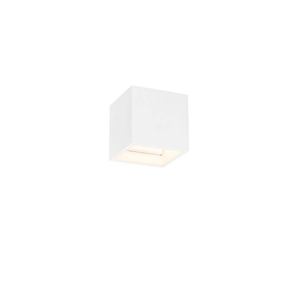 wandlampen Moderne wandlamp wit Kay Novo Gips Wit Sfeer en stijl komen samen bij deze Novo. Doordat de verlichting zowel boven als onder op muur strijkt krijg