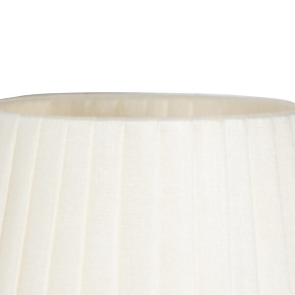Moderne wandlamp wit met brons - Pluk - Afbeelding 2