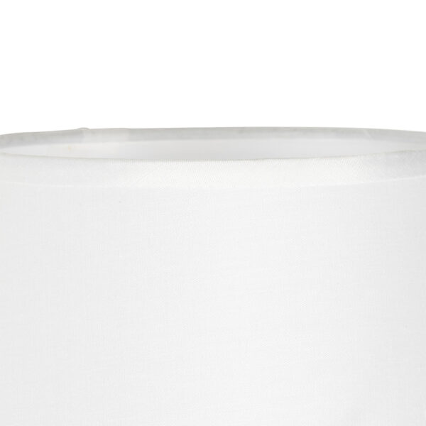 Moderne wandlamp wit met staal - Pluk - Afbeelding 2