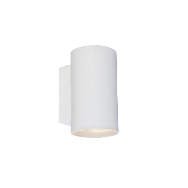 wandlampen Moderne wandlamp wit rond Sandy Aluminium Wit Hele fraaie in een tijdloos Wandlamp biedt mooie moderne verschijning om jarenlang van te genieten. De