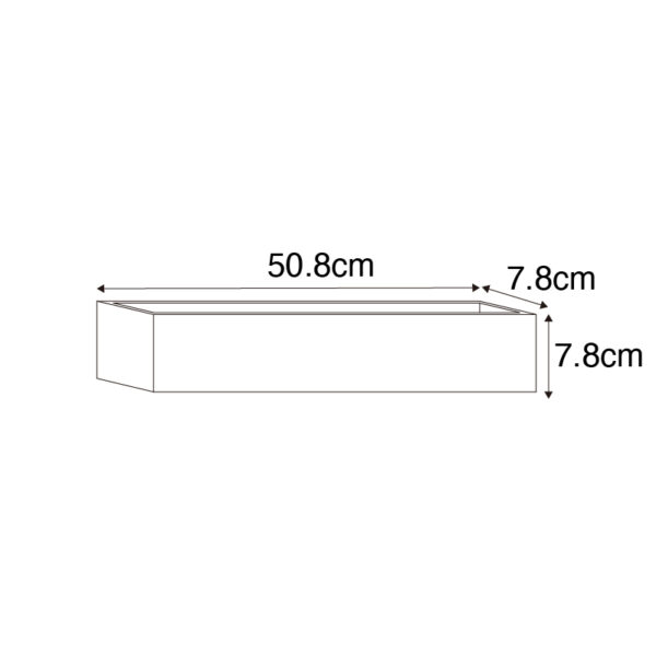 Moderne wandlamp wit 3-lichts - Tjada Novo - Afbeelding 3