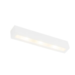 wandlampen Moderne wandlamp wit Tjada Novo Gips Wit Direct sfeer goede verlichting in jouw ruimte met deze moderne Novo. Deze is de basis voor elke huis of op