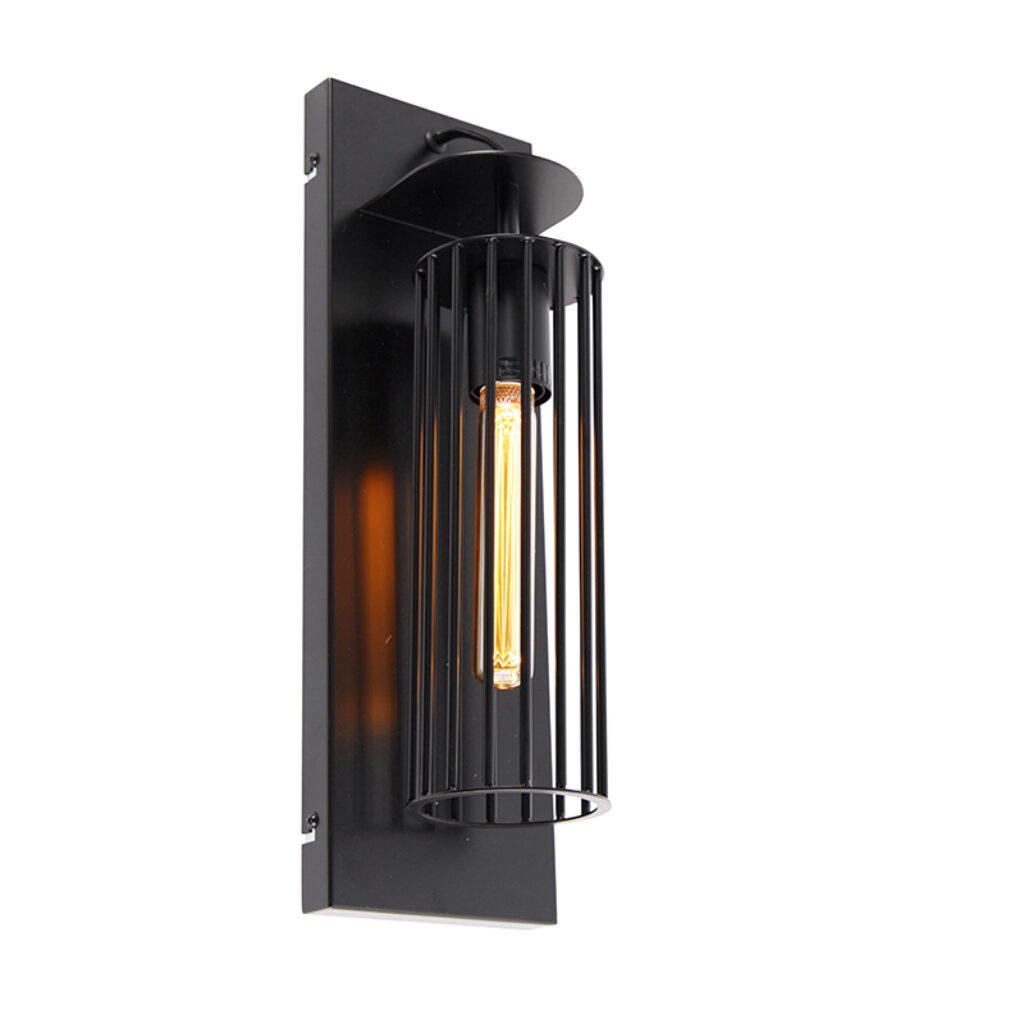 wandlampen Moderne wandlamp zwart Balenco Wazo Staal Zwart Op zoek naar een met robuuste Dan is de misschien wel wat je zoekt. Deze geeft woning meteen moderne