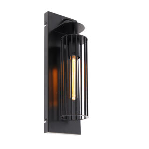 wandlampen Moderne wandlamp zwart Balenco Wazo Staal Zwart Op zoek naar een met robuuste Dan is de misschien wel wat je zoekt. Deze geeft woning meteen moderne