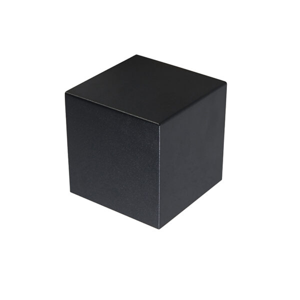 wandlampen Moderne wandlamp zwart Cube Aluminium Zwart Een fantastische nieuwe toevoeging in de collectie van Wandlamp heeft zijn weg gevonden naar ons
