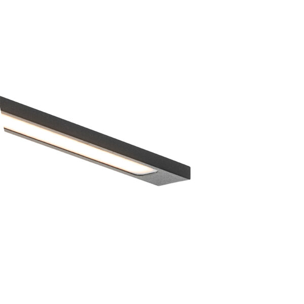 Moderne wandlamp zwart 62 cm incl. LED IP44 - Jerre - Afbeelding 2