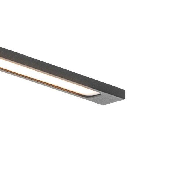 Moderne wandlamp zwart 41,5 cm incl. LED IP44 - Jerre - Afbeelding 2