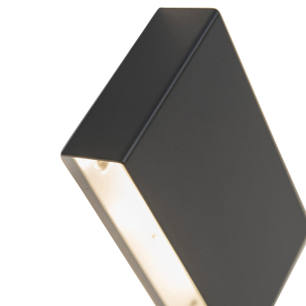 wandlampen Moderne wandlamp zwart Otan Aluminium Zwart Een minimalistische lamp maar o zo sfeervol. Wandlamp is toepasbaar in heel veel ruimtes. Topkwaliteit