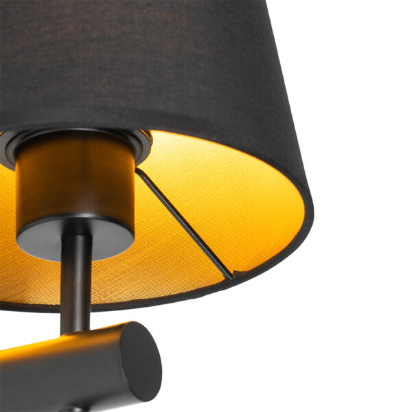 Moderne wandlamp zwart - Pluk - Afbeelding 2