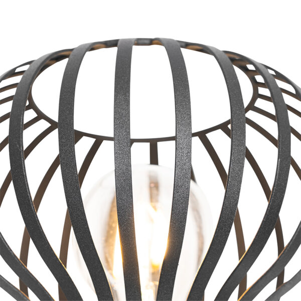 Moderne wandlamp zwart - Saffira - Afbeelding 2
