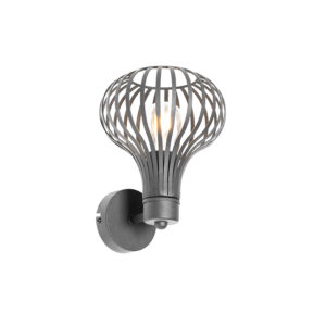 wandlampen Moderne wandlamp zwart Saffira Aluminium Zwart Een moderne dat is onze coole Saffira. Mooi afgewerkt in aluminium en open lampenkap. Het design van