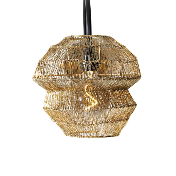 Oosterse wandlamp goud - Vadi - Afbeelding 2