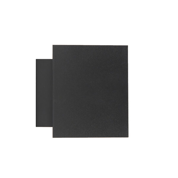Set van 2 design wandlampen zwart en goud vierkant - Sola - Afbeelding 2