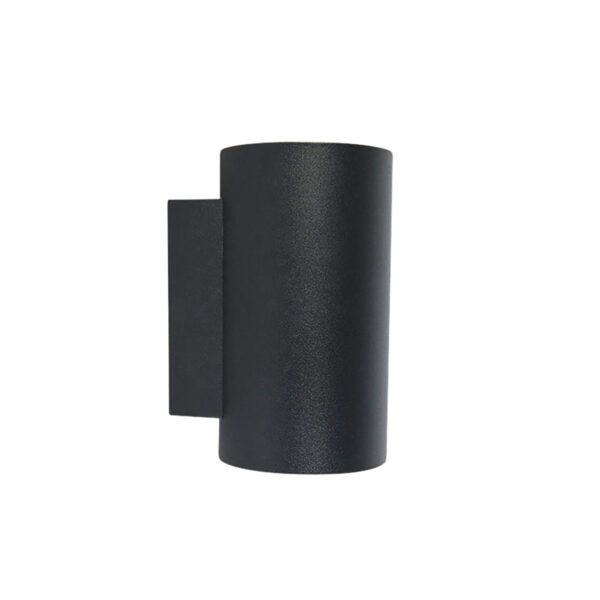Set van 2 moderne wandlampen zwart rond - Sandy - Afbeelding 2