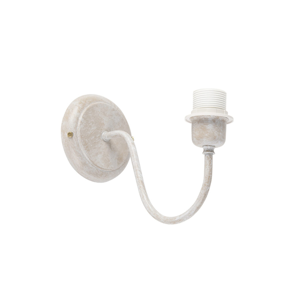 wandlampen Vintage wandlamp beige Combi Classic Metaal Taupe Stoere vintage looks en klassieke De uitgevoerd in een fraaie taupe kleur helemaal afgemaakt met
